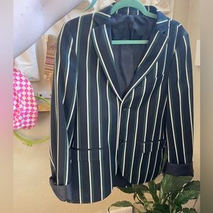 Striped Blazer - very nice quality, double lined
